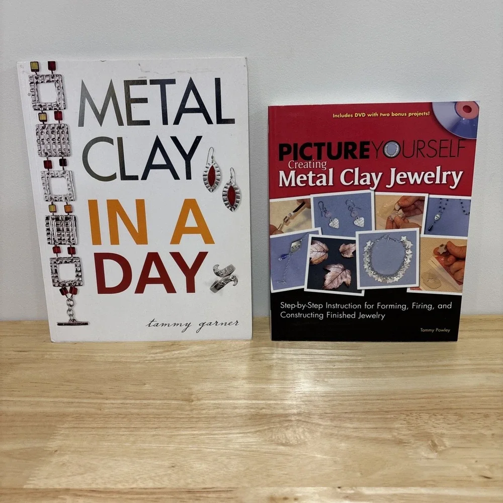 Metal Clay‎ Jewelry Making Books Lot Of 2